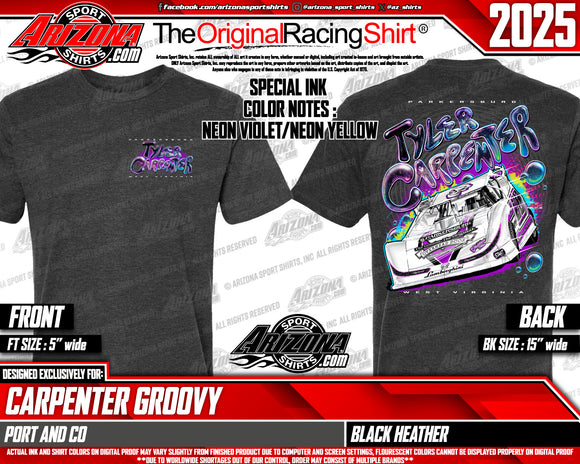 Groovy black heather